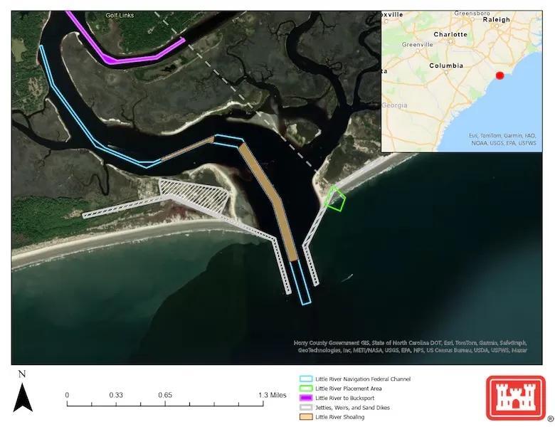 Dredging project to stabilize Little River Inlet jetty begins - NewsBreak