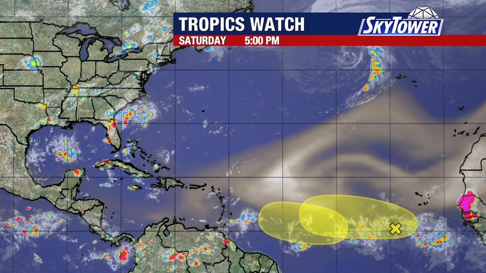 Monitoring Two Tropical Disturbances in the Atlantic