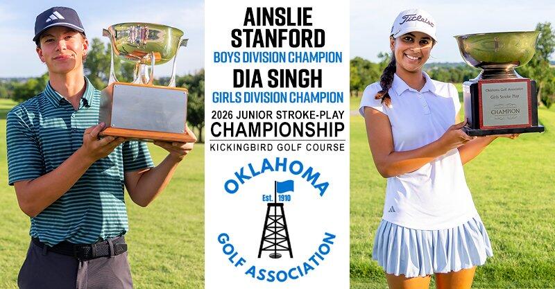 Stanford III, Singh are OGA Junior Stroke Play champions