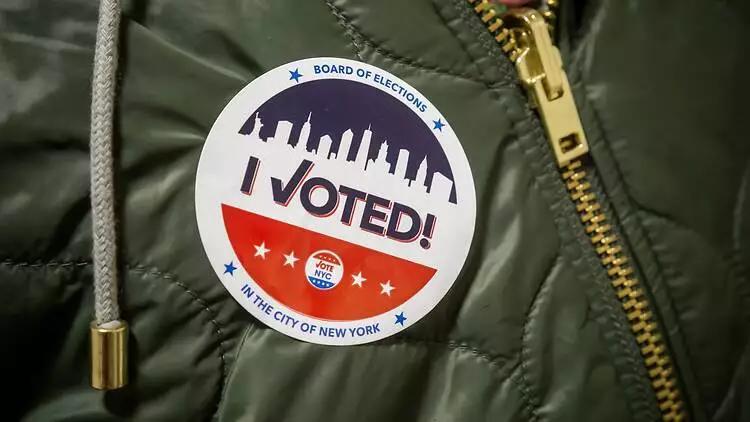 You can score festively spooky 'I Voted' NYC stickers if you head to ...