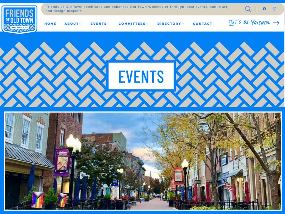 Friends of Old Town Launches New Website with Community Event Calendar