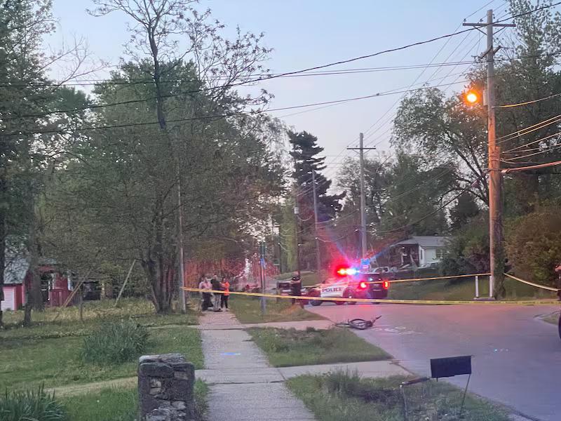 Child taken to hospital after crash involving a car and a bicycle in ...
