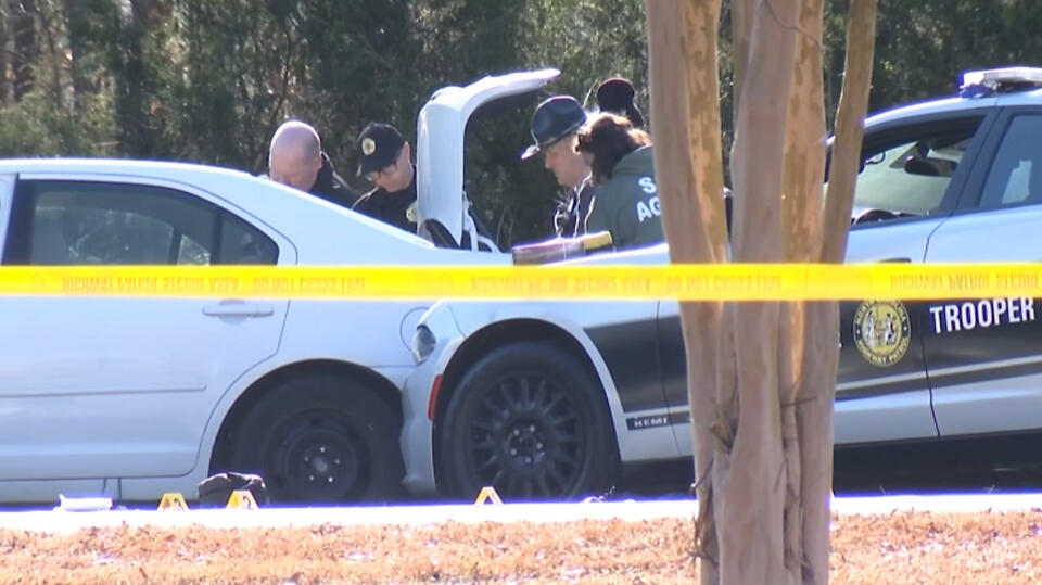 Highway patrol chase ends in shooting, woman in critical condition ...