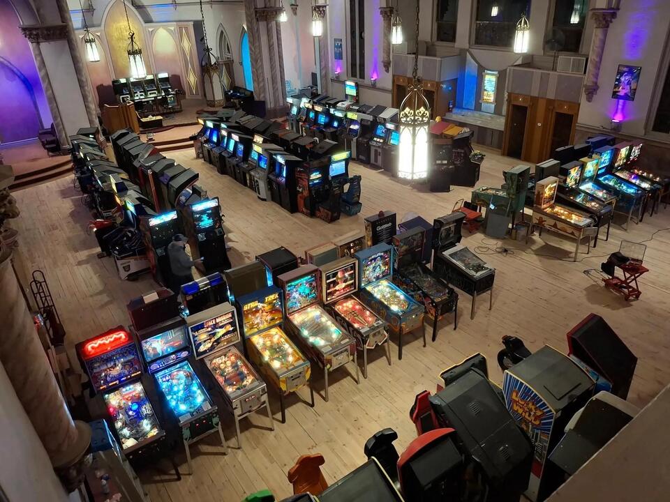Former Catholic Church in Duquesne finds new life as retro arcade ...