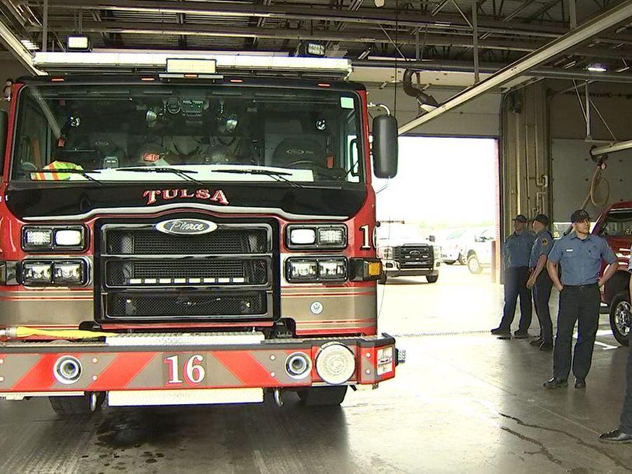 Tulsa Fire Department introduces new fire engine to Station 16