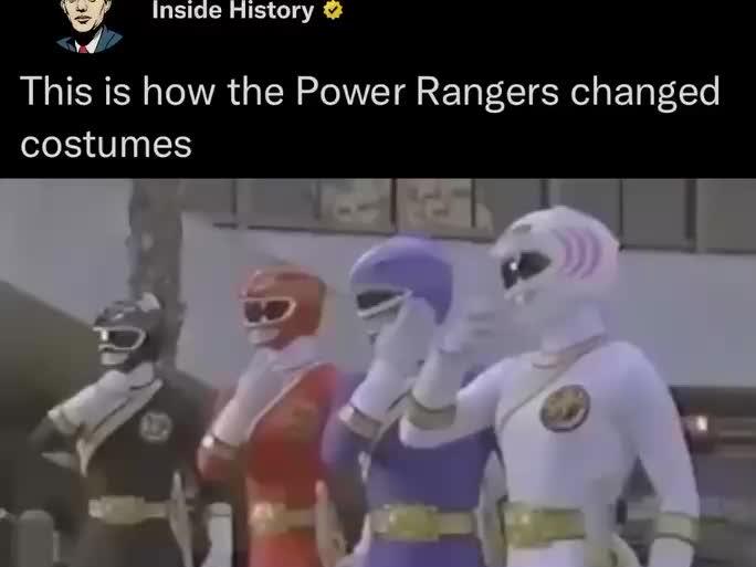 My childhood was a lieThe seamless transition of the Power Rangers ...