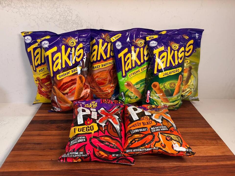 I Tried 8 (!) New Takis Flavors—From Pickle To Hot Honey, Here's The ...