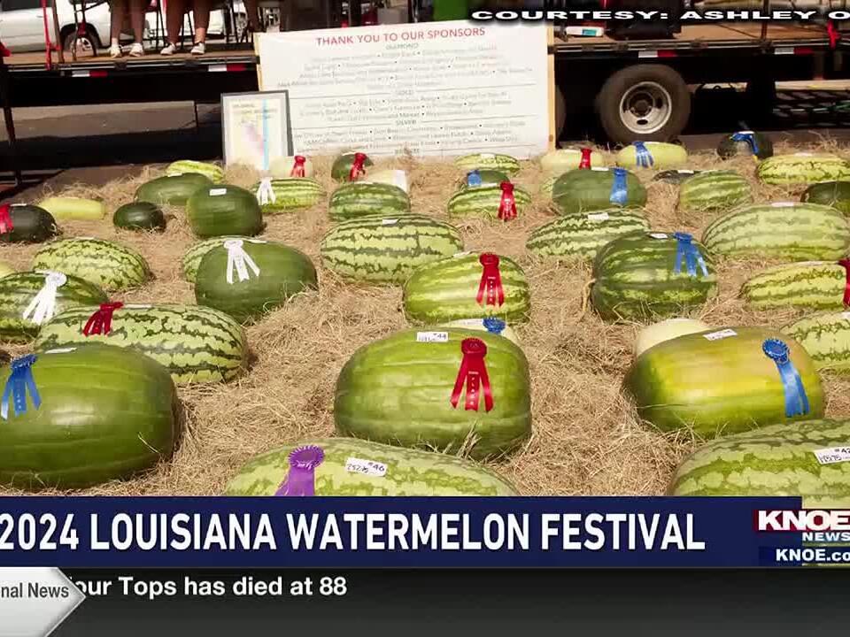 2024 Louisiana Watermelon Festival kicks off this weekend!