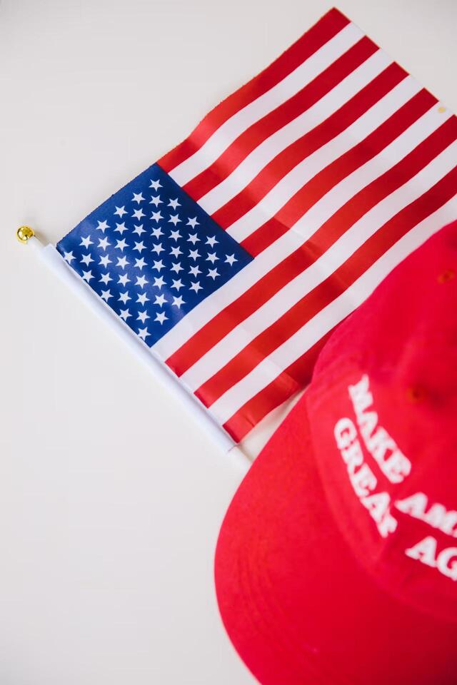 Trump Store is offering a “Lake America Hat” for $55, featuring the slogan on a red cap made in the US