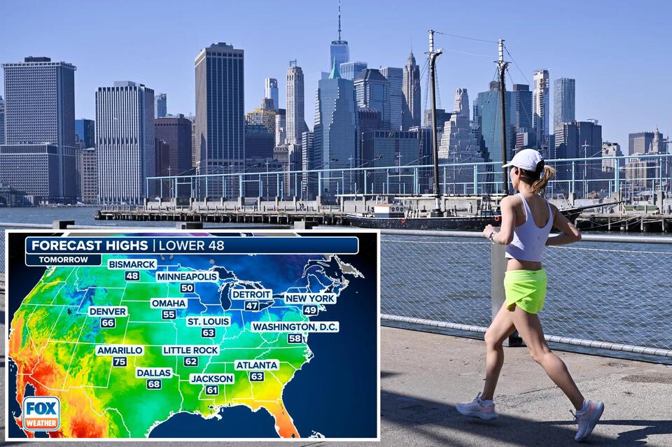 Taste of spring invades US to close out February with wild temperature ...