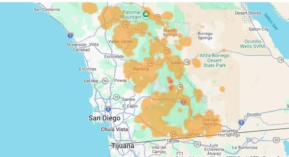 SDG&E power shutoffs start; could affect thousands of customers as ...