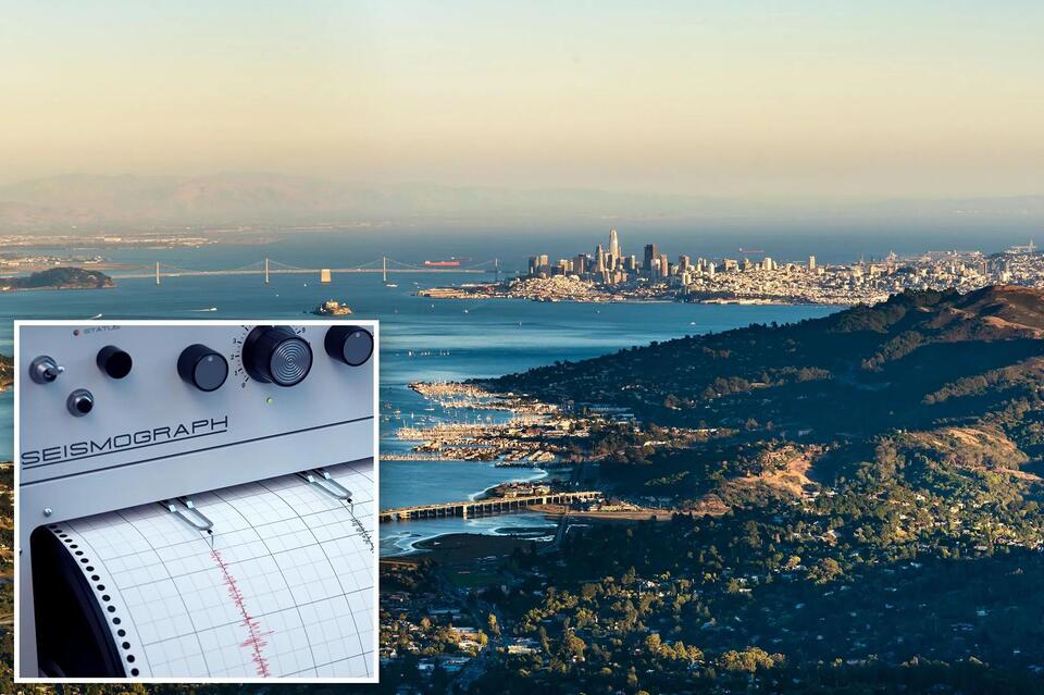 Bay area earthquake tsunami today