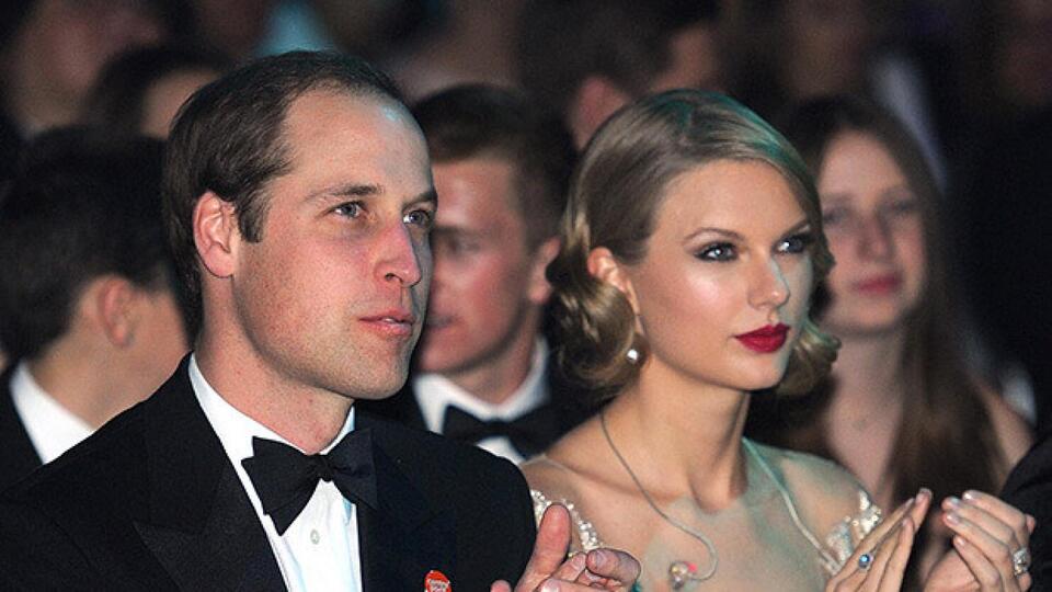 Taylor Swift Snaps Selfie With Prince William, Prince