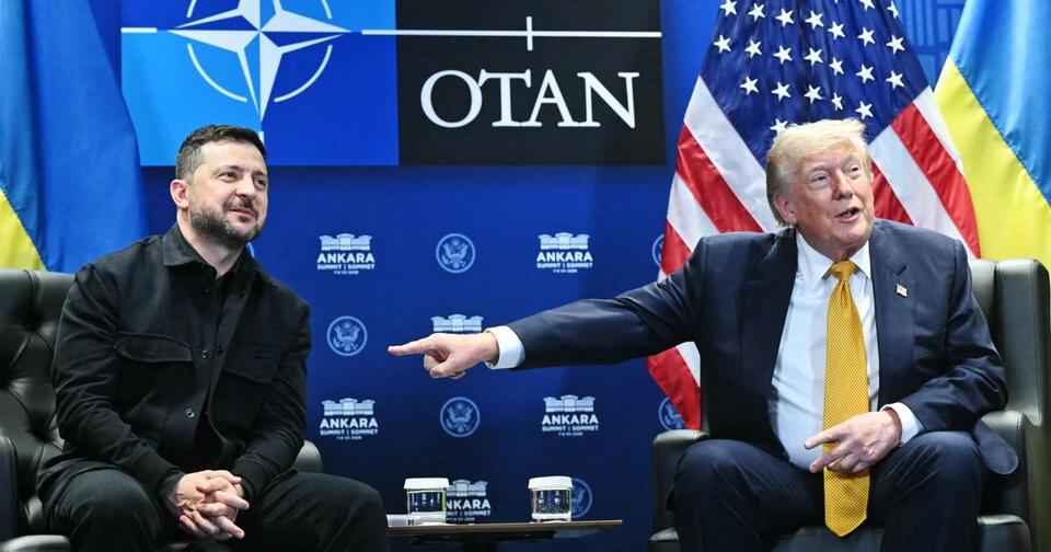 Trump touts ‘unity’ with NATO allies as he departs summit he upended with new threats to Iran and Spain