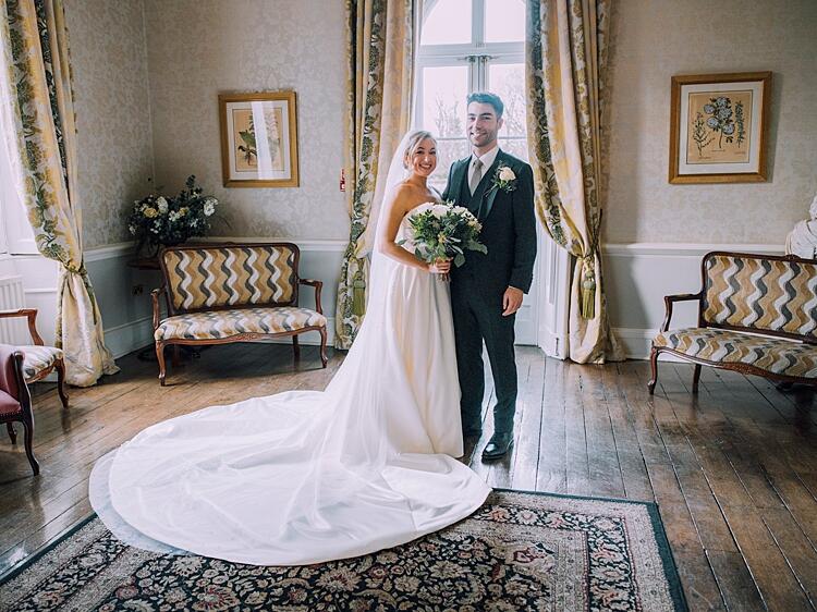 A Pronovias Bride for an Interfaith JewishCatholic Wedding at Offley