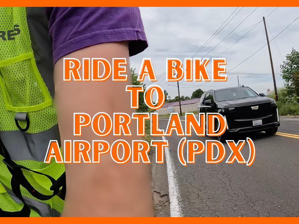 Video: The good and the gaps on bike route to new PDX airport path