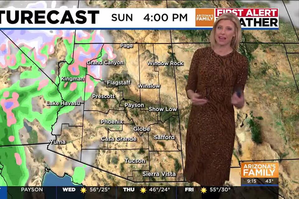 Weekend rain likely for Phoenix area - NewsBreak