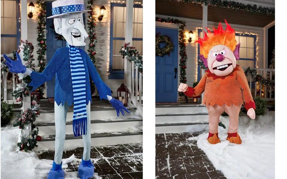 Spirit’s 2026 Christmas Animatronics: A Singing Snow Miser and Heat ...