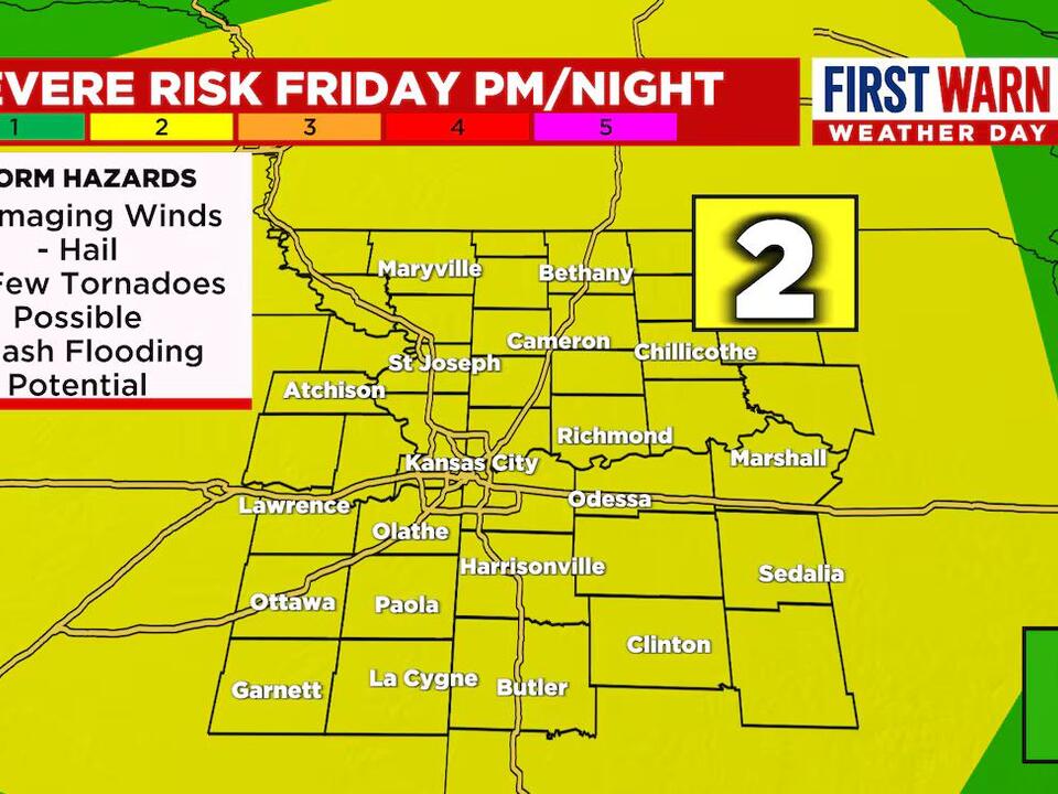 FIRST WARN WEATHER DAY: Heavy rain, flash flooding threats Friday night