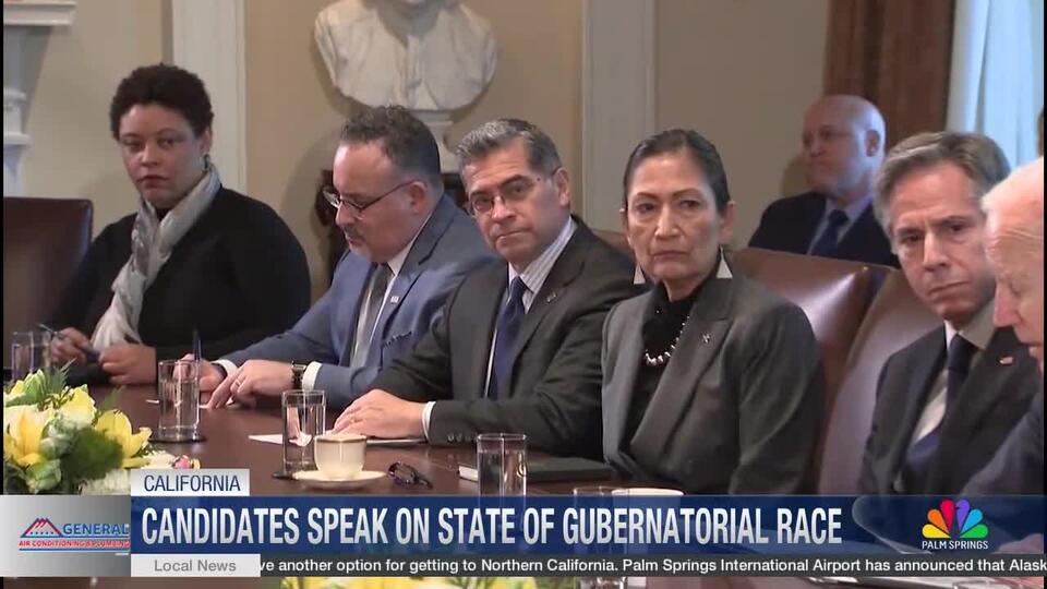 California Governor Race Heats Up As Javier Becerra And Chad Bianco ...