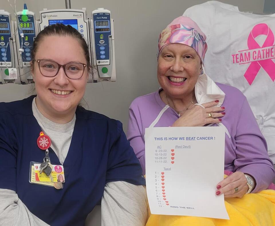 Diagnosed with breast cancer while grieving the loss of her parents and brother, she found emotional safety in the care of one nurse: Health Care Stories