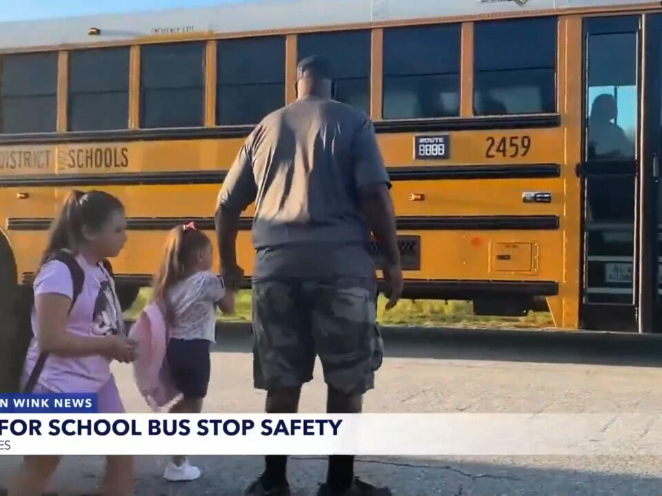 Lee County School District addresses safety concerns at bus stops