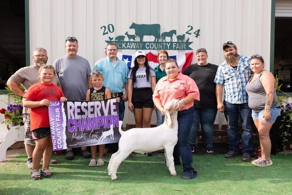 Pickaway County Jr. Fair Market Goat Winners - NewsBreak