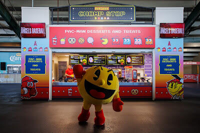 PAC‑MAN Takes Over Angel Stadium With New Chomp Stop Desserts and Level ...