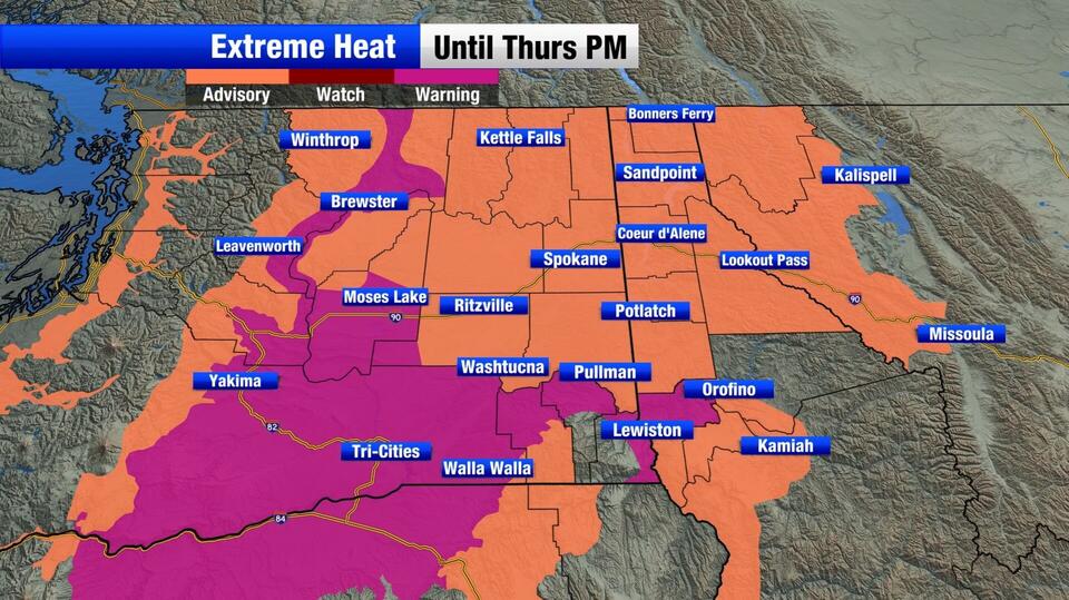 Extreme heat advisories and warnings expanded as the region braces for ...