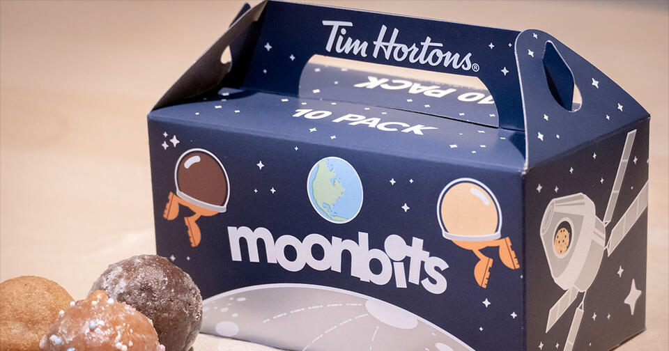 Tim Hortons to celebrate first Canadian to fly to moon with 'Moonbits ...
