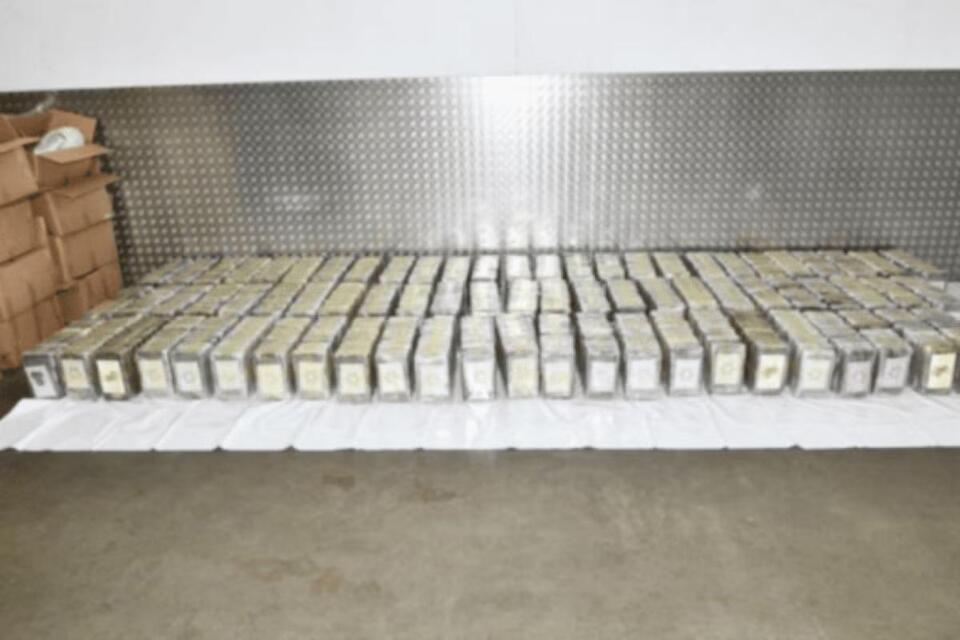 Men arrested after £80m cocaine haul discovered hidden under shea ...