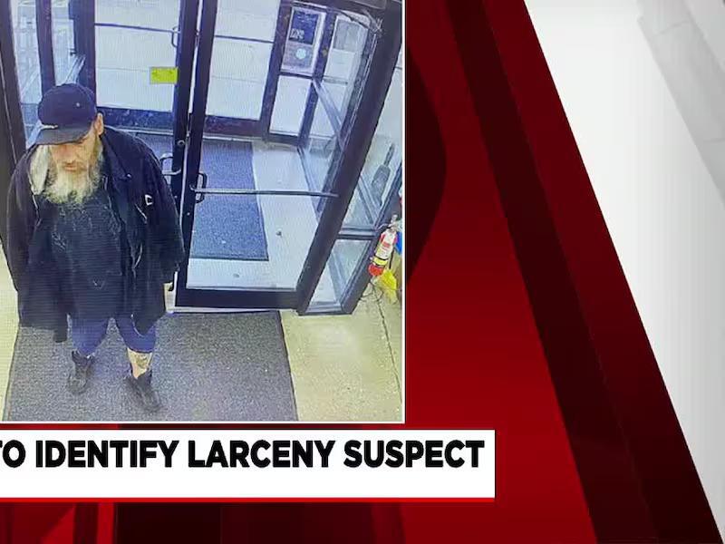 West Springfield Police looking to identify larceny suspect