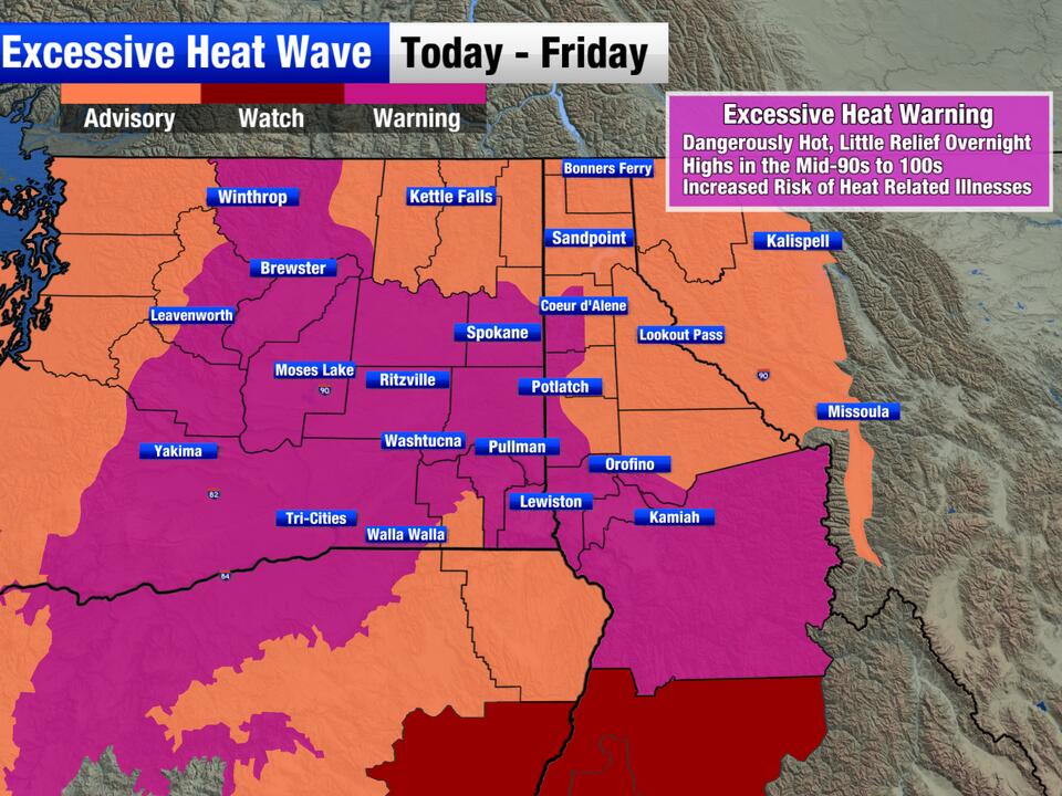 First heat wave of the season will bring scorching temps in the 90s and ...