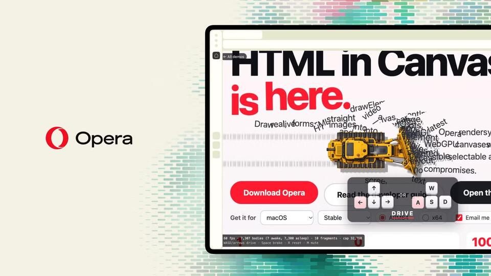 You can now drop working webpages into 3D rooms with Opera's latest ...