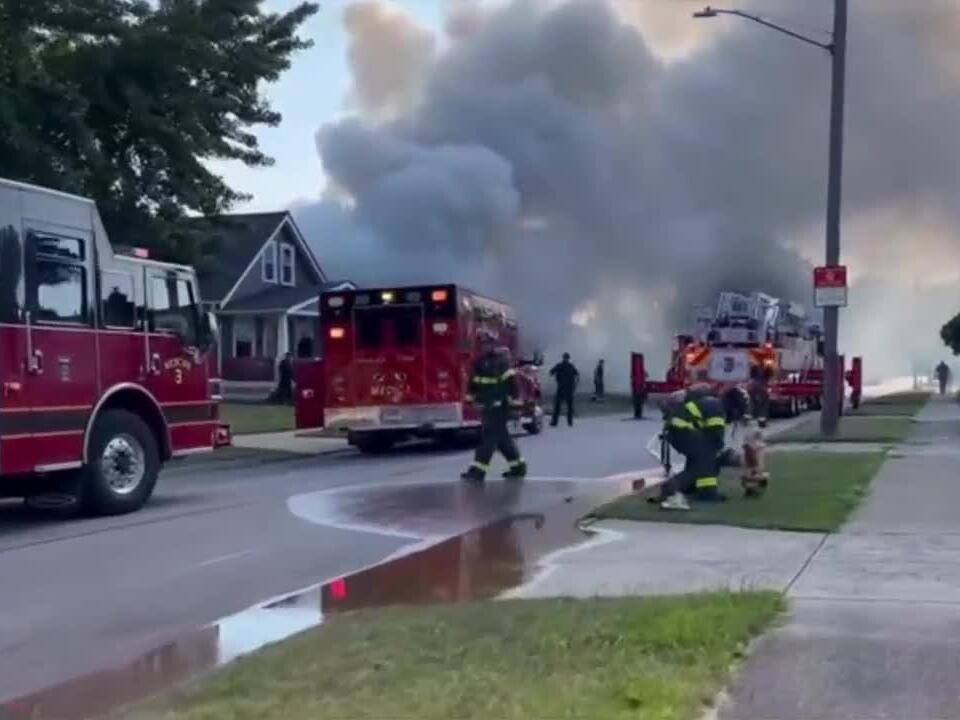 Dog sets house on fire by turning stove on, owner injured trying to