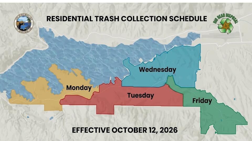 New Residential Trash Collection Schedule Begins October 12, 2026 ...
