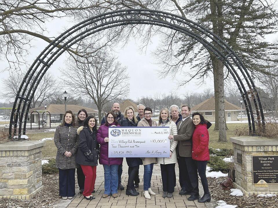Thiensville Village Park is 10,000 closer to a splash pad