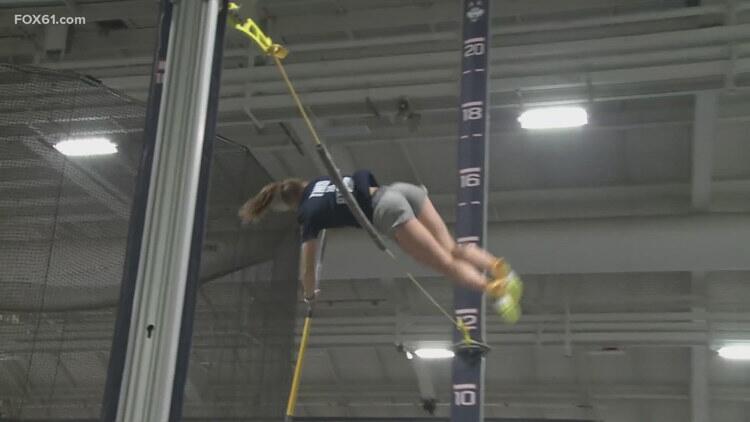 UConn track and field pole vaulters soar to new heights - NewsBreak