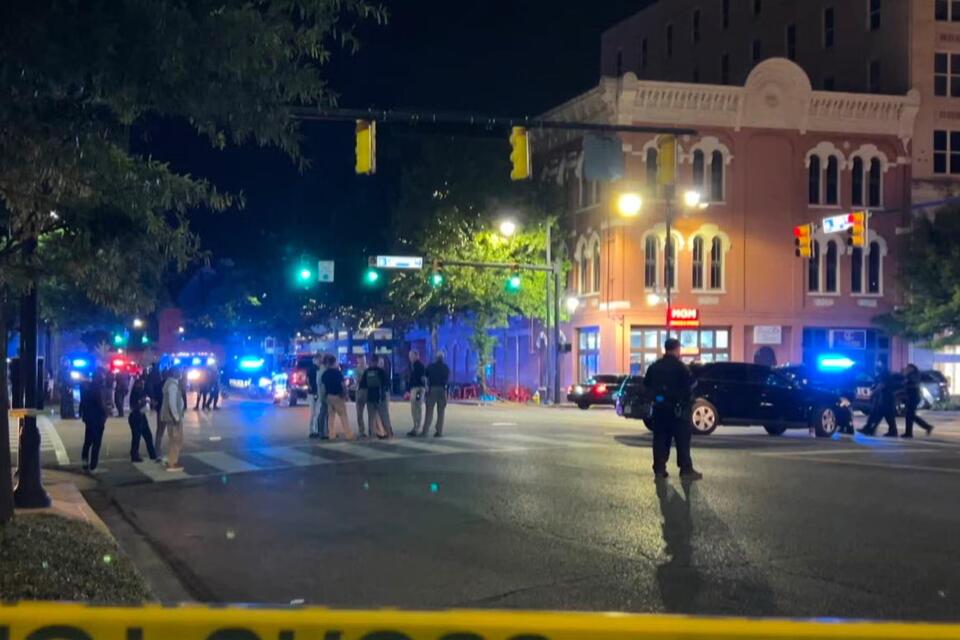 Two dead including teenager and 12 more wounded in mass shooting in ...