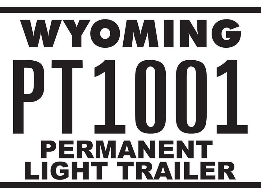 Permanent License Plates for Light Trailers will be Available July 1