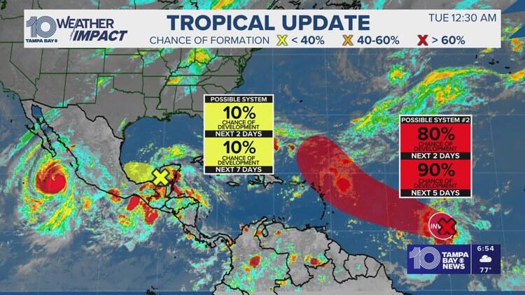 Tracking the Tropics: Tropical depression or storm could develop in the ...