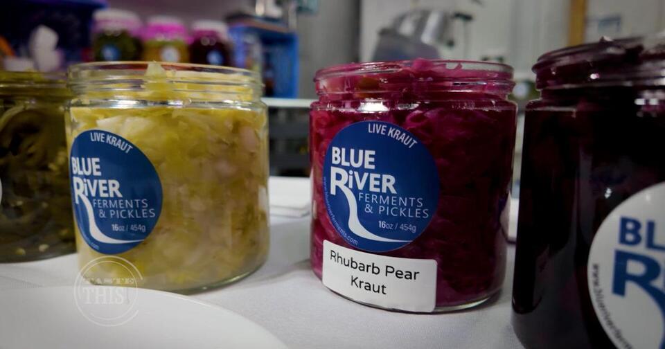 Blue River Ferments & Pickles showcases a wide variety of vegetables ...