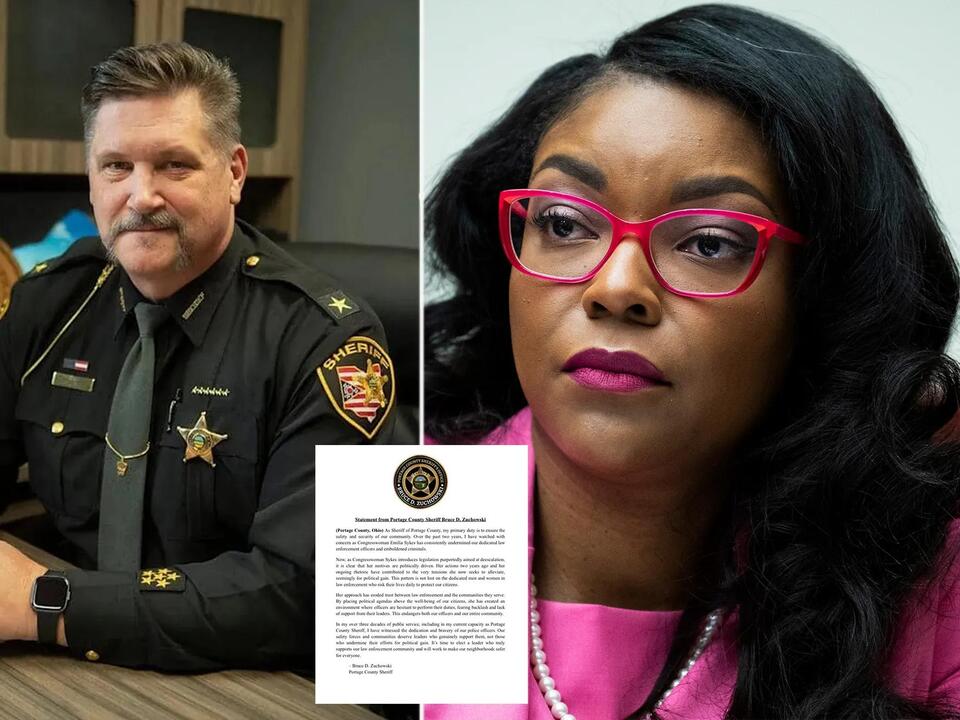 Ohio sheriff demands vulnerable Dem congresswoman withdraw plans for ...