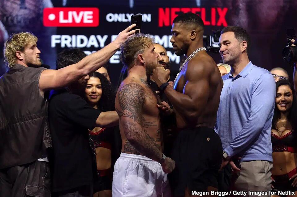 Jake Paul vs Anthony Joshua: Start Time, Streaming, Venue, Rules & Full ...