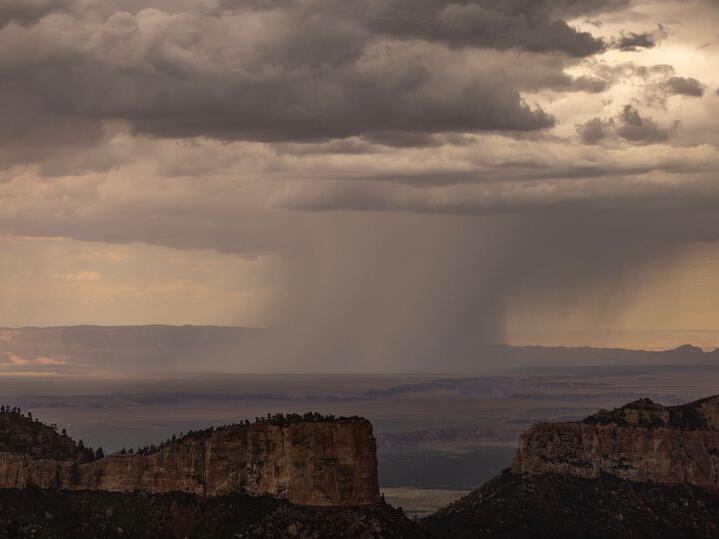 Woman missing in Grand Canyon after being swept away by flash flood