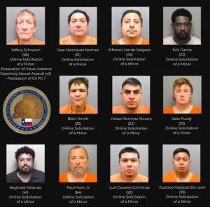 Operation Infiltration: 11 Arrested in Massive Galveston County Child ...
