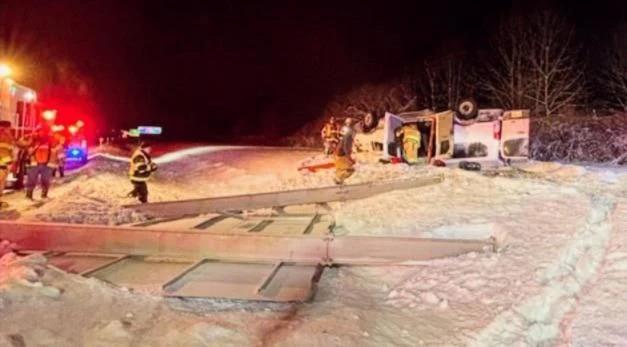 Multiple People Injured in Thruway Rollover Accident in Ulster County ...