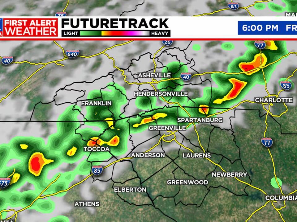 Heat builds and storms return in time for the weekend