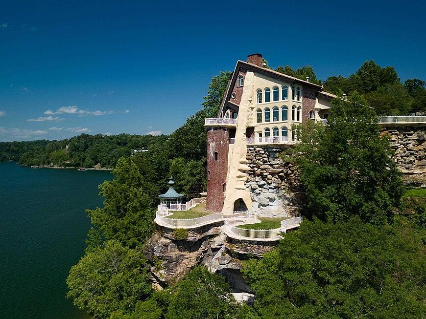 Iconic OneofaKind Smith Lake Alabama Castle Hits the Market