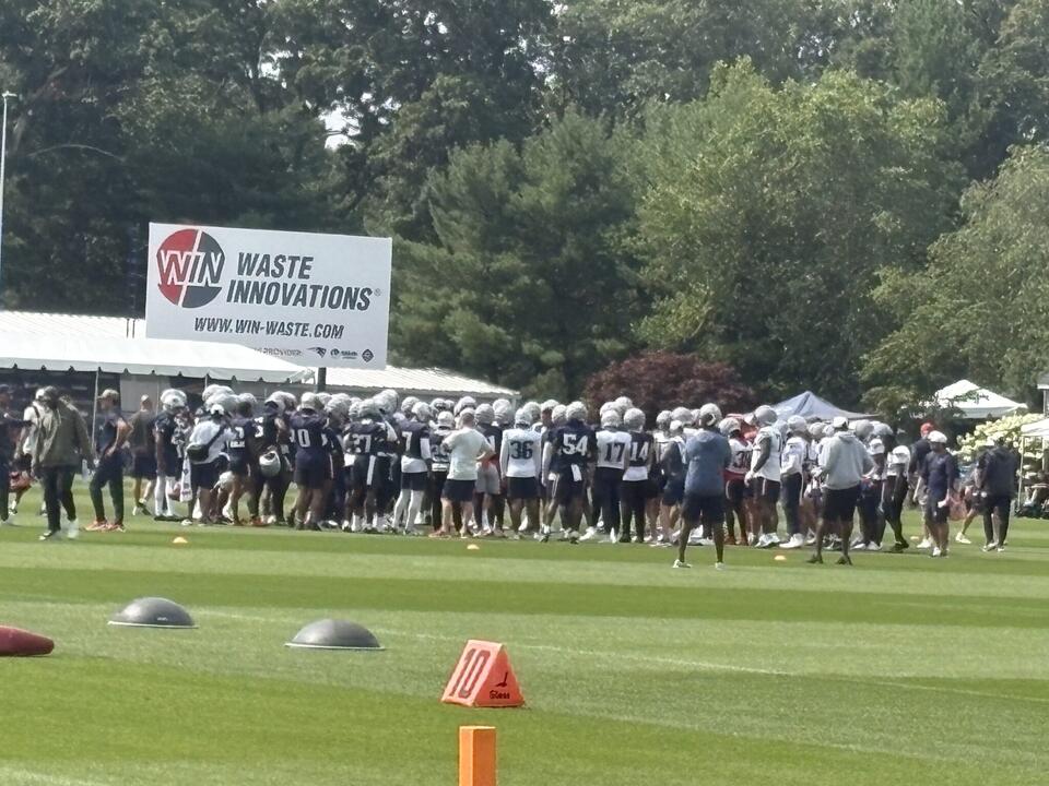 Pats hold scrimmage to wrap up Week 2 of training camp